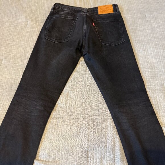 Levi's 510 black skinny jeans size 29x30 - Picture 2 of 5